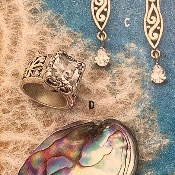 Silpada ‘Uptown’ Cubic Zirconia Sterling Ring R0981 - Picture 2 of 12